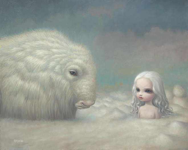 surrealism art by Mark Ryden, illustrations
